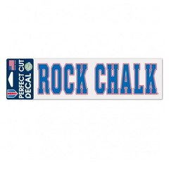 Kansas Rock Chalk Decal