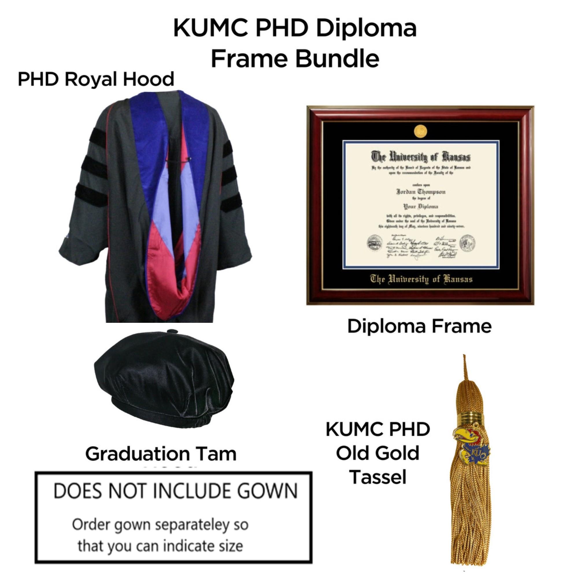 KUMC PhD Diploma Frame Bundle