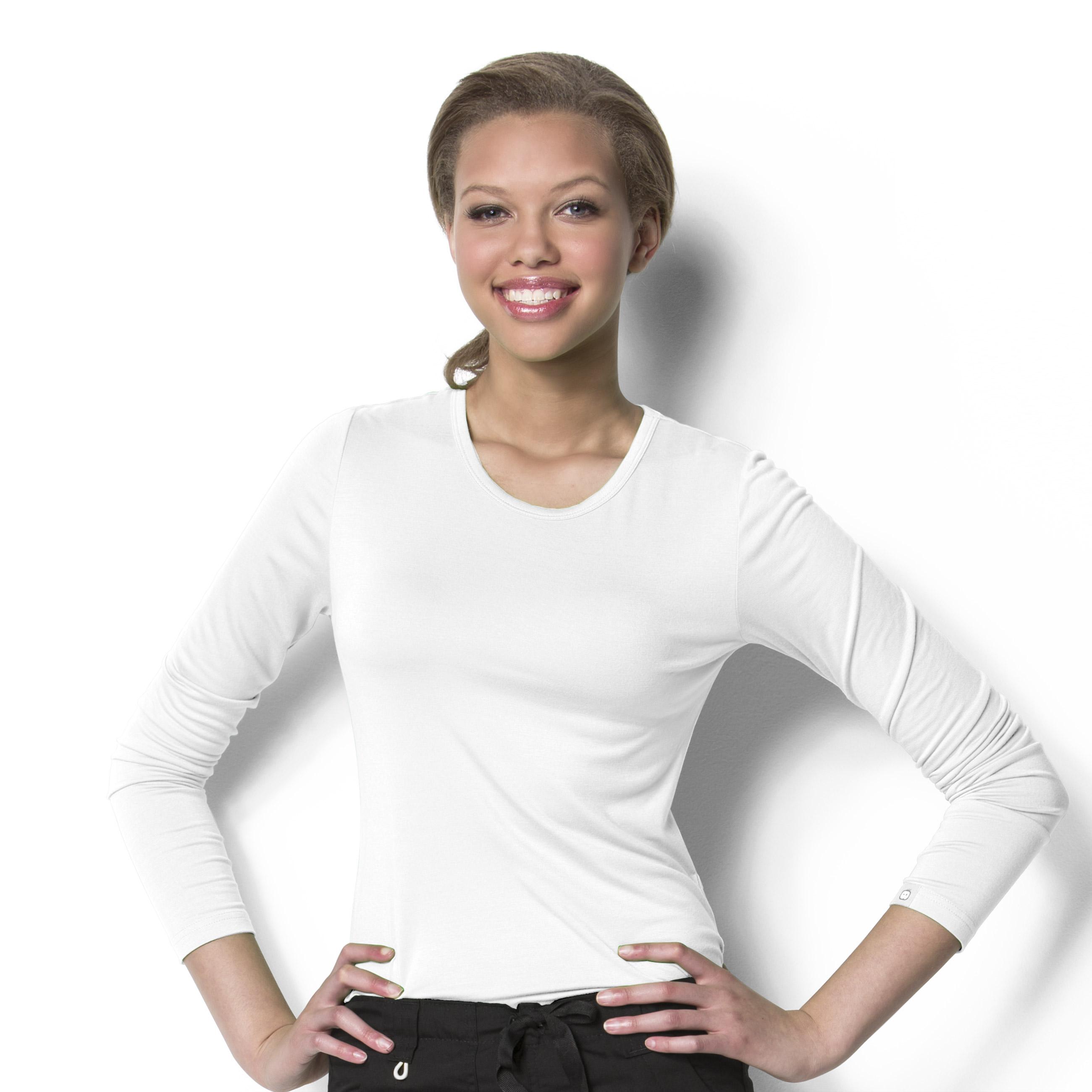Women's Long Sleeve Scrub Undershirt