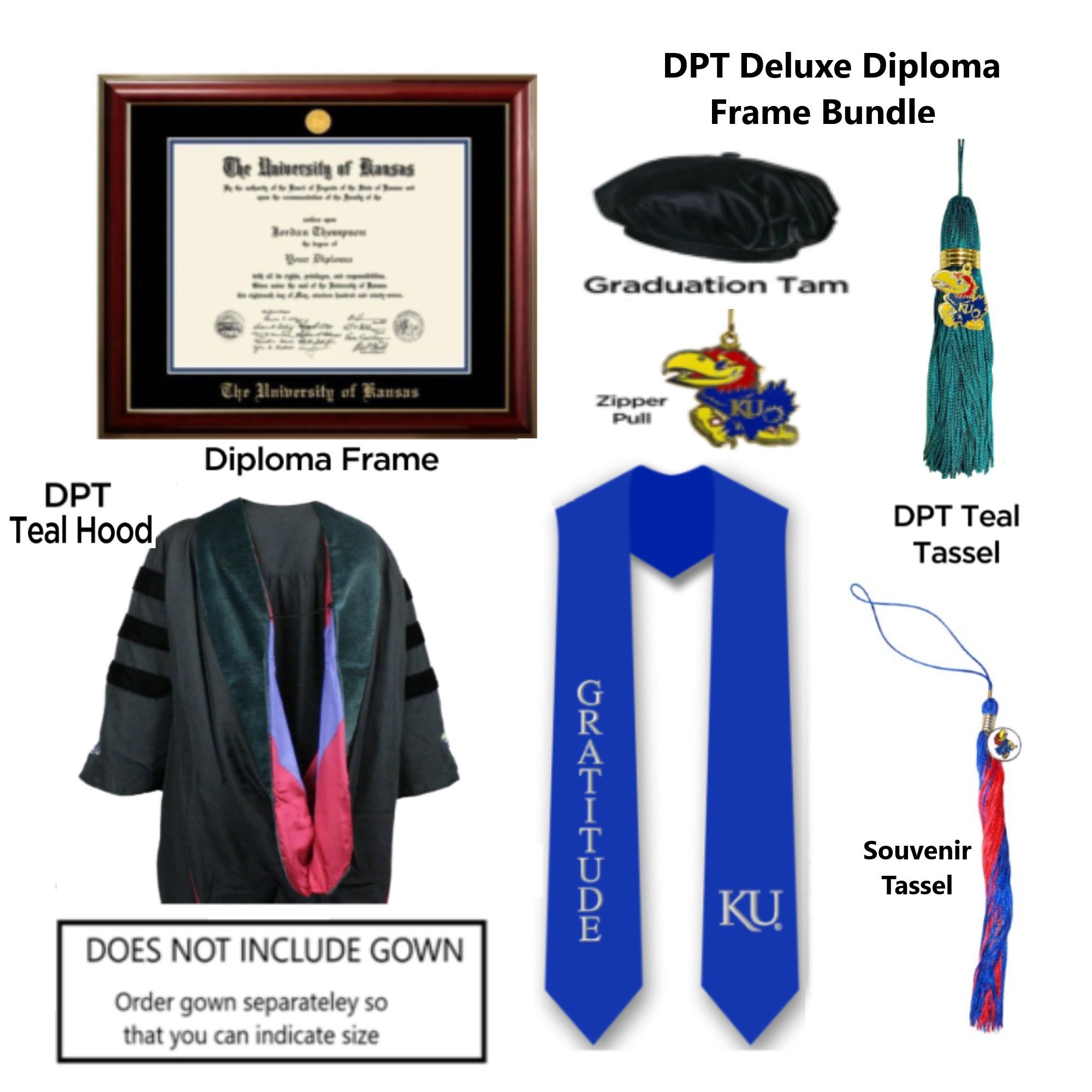 DPT Deluxe Diploma Frame Bundle