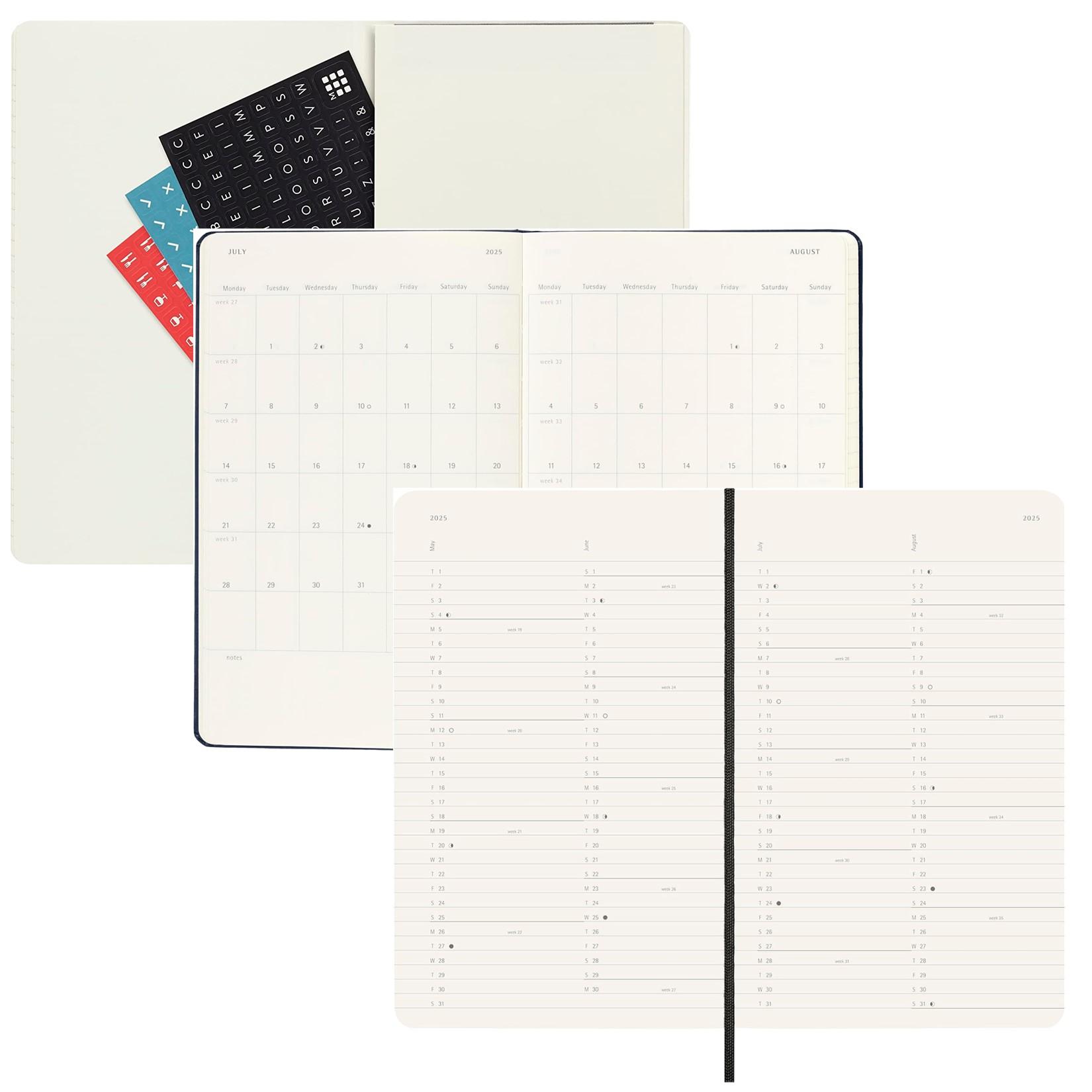 2024 Monthly Softcover Moleskine Planner