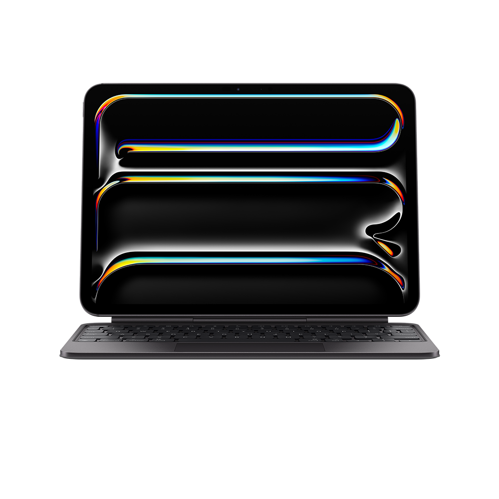 AJIUYU Magic Keyboard for iPad Pro 11 Inch M4 2024, Backlit