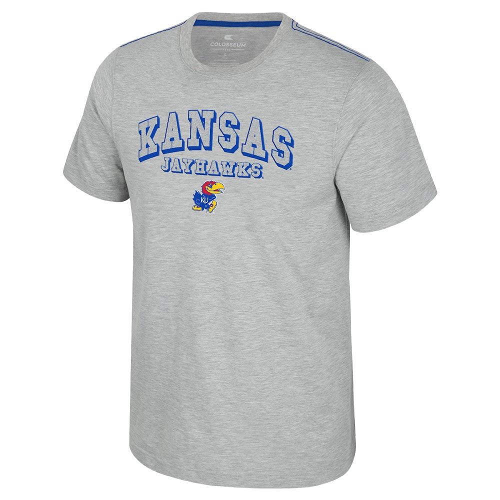 KANSAS JAYHAWKS Tシャツ Lサイズ Arched Kansas Jayhawks Short Sleeve