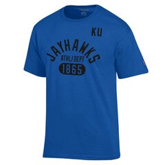 Colosseum Athletics Rock Chalk In A Thermal Kansas Jayhawks Thermal Shirt 6790f8b9d253f132974f8219