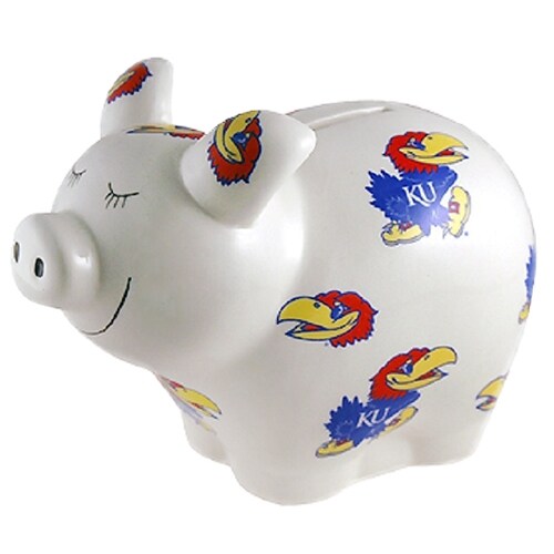 glass piggy bank
