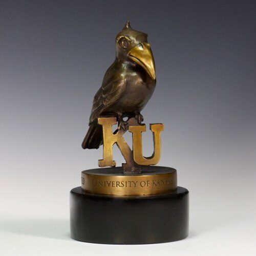 1920 Big Jay 8" Signature Cast Bronze Desktop Sculpture Engraved